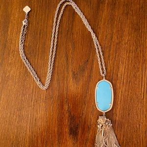 Kendra Scott Rayne Gold Long Pendant Necklace